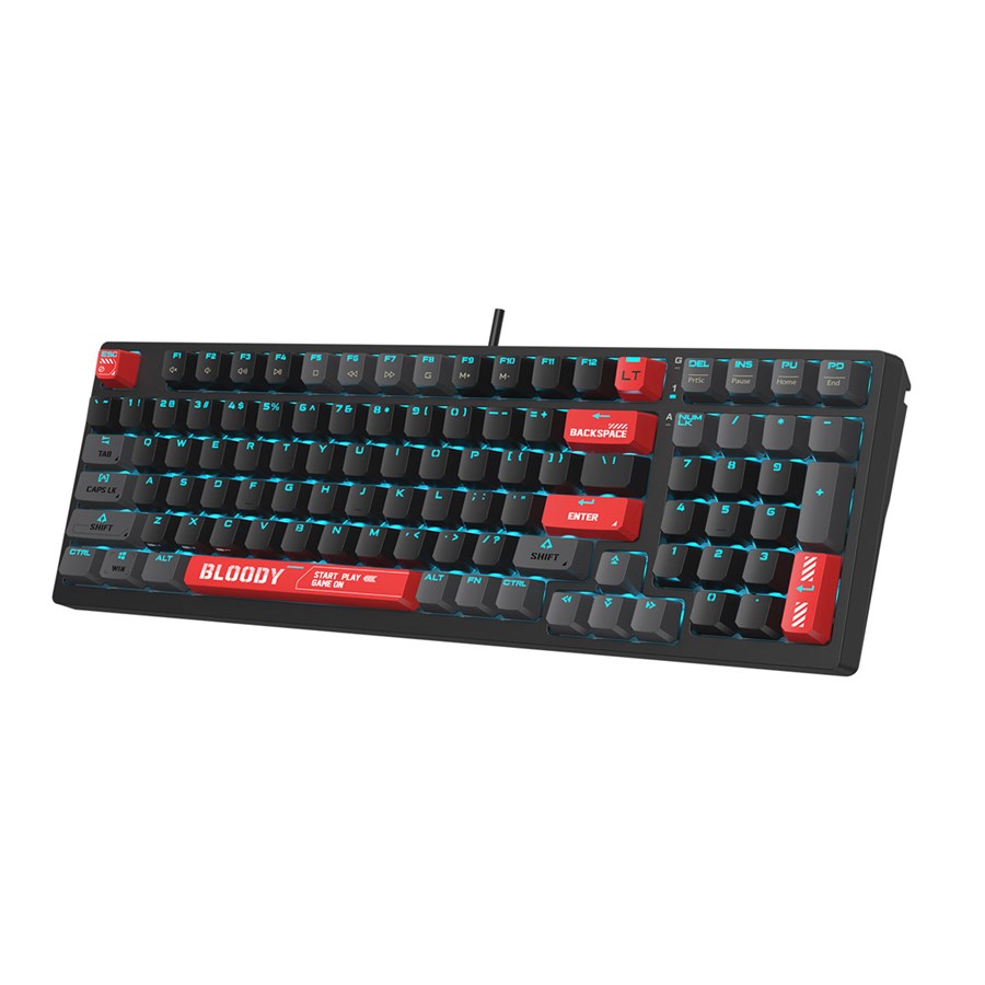 Bloody AT98 Alpha Optical Switch Keyboard | Bloody Red