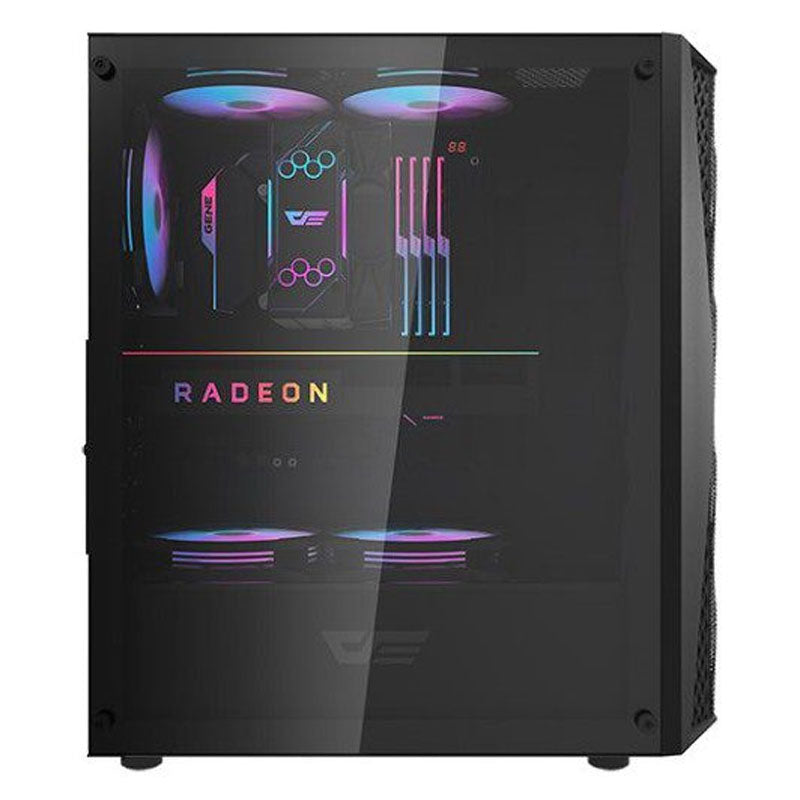 DarkFlash DK352 ATX With 4 ARGB Fans Gaming Case Black