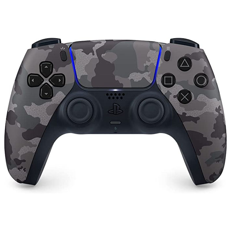 PS5 DualSense Wireless Controller - Gray Camouflage