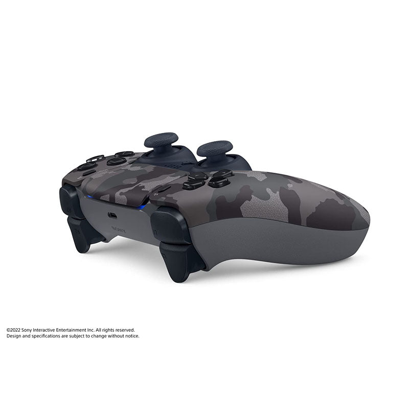 PS5 DualSense Wireless Controller - Gray Camouflage