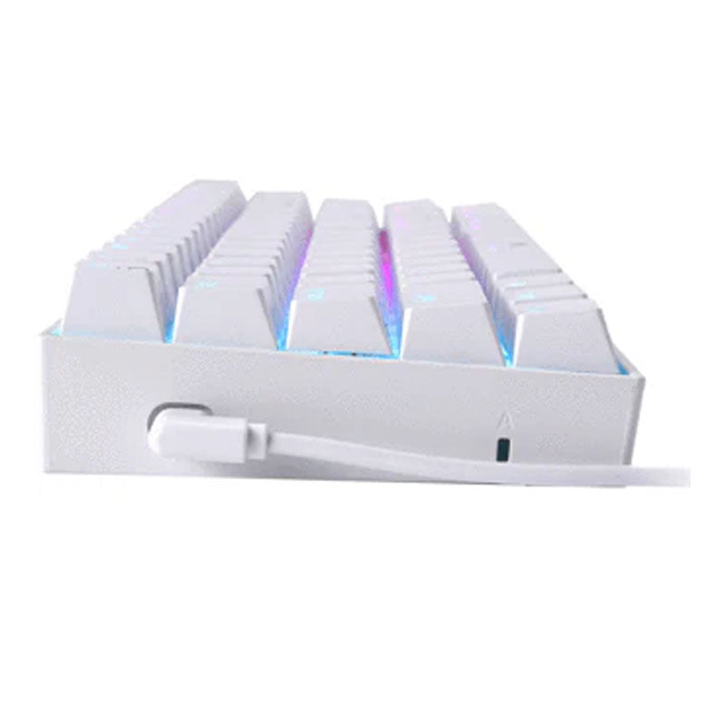 Redragon K630 Dragon Born 60% Wired RGB Mechanical Gaming Keyboard - White