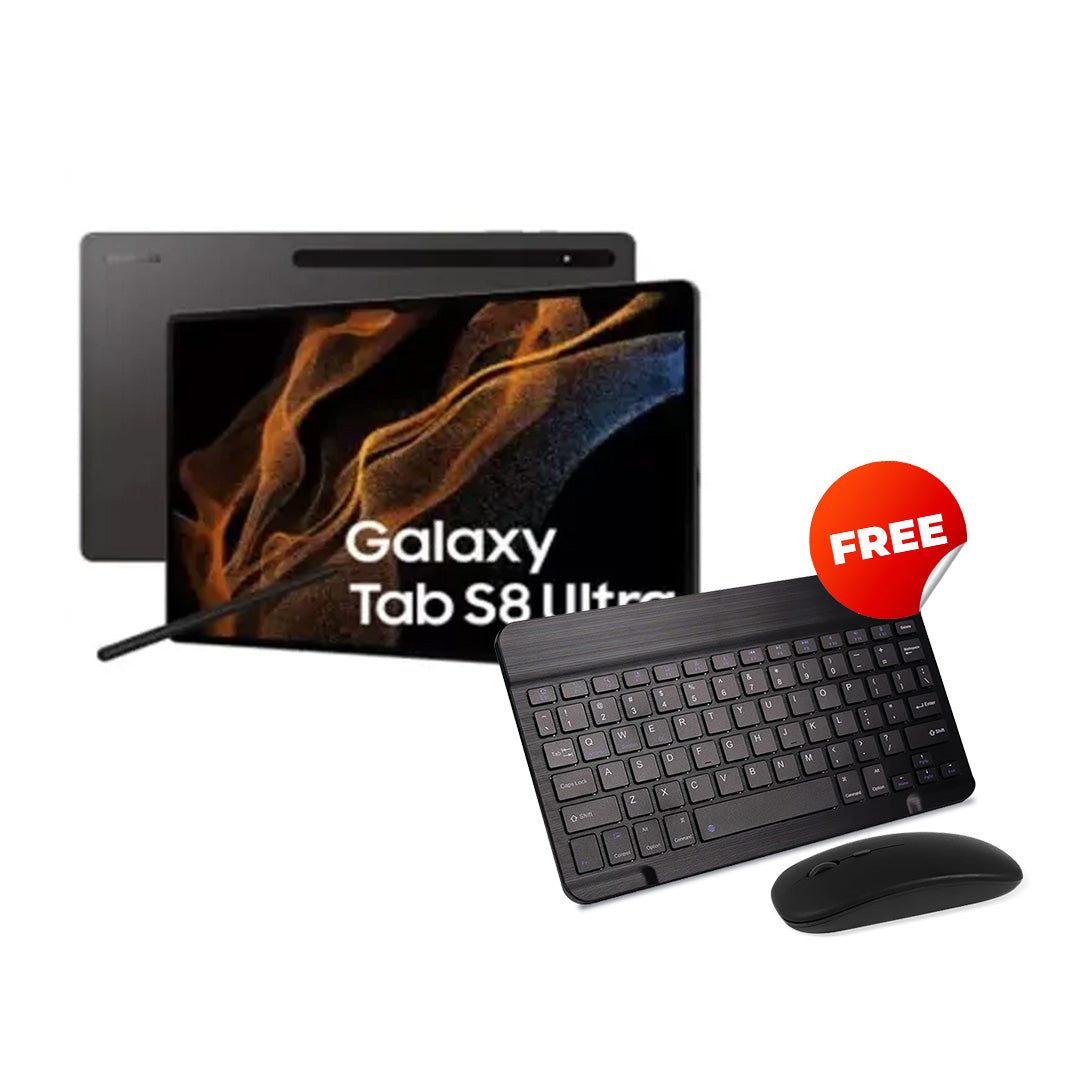 Samsung Galaxy Tab S8 Ultra 12GB Ram 256GB Storage X906 5G + Free Combo Keyboard + Mouse