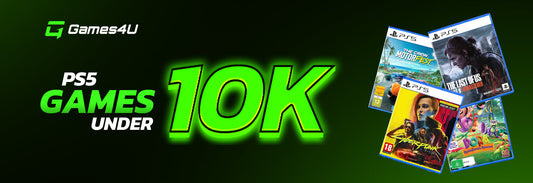 Best PS5 Games Under 10,000 PKR at Games4U