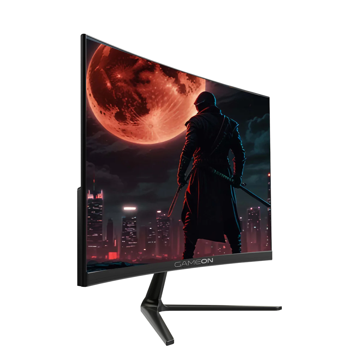 GAMEON GOC24F180VA Pro Series 24" FHD, 180Hz, MPRT 0.5ms, HDMI 2.1, VA Panel Curved Gaming Monitor (Supports PS5) - Black