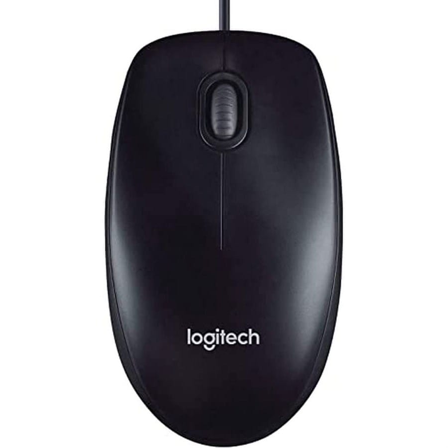 Logitech M90 Optical USB Mouse (Black)