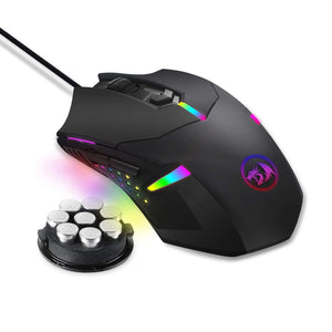 Redragon M601 CENTROPHORUS RGB Gaming Mouse (Black)