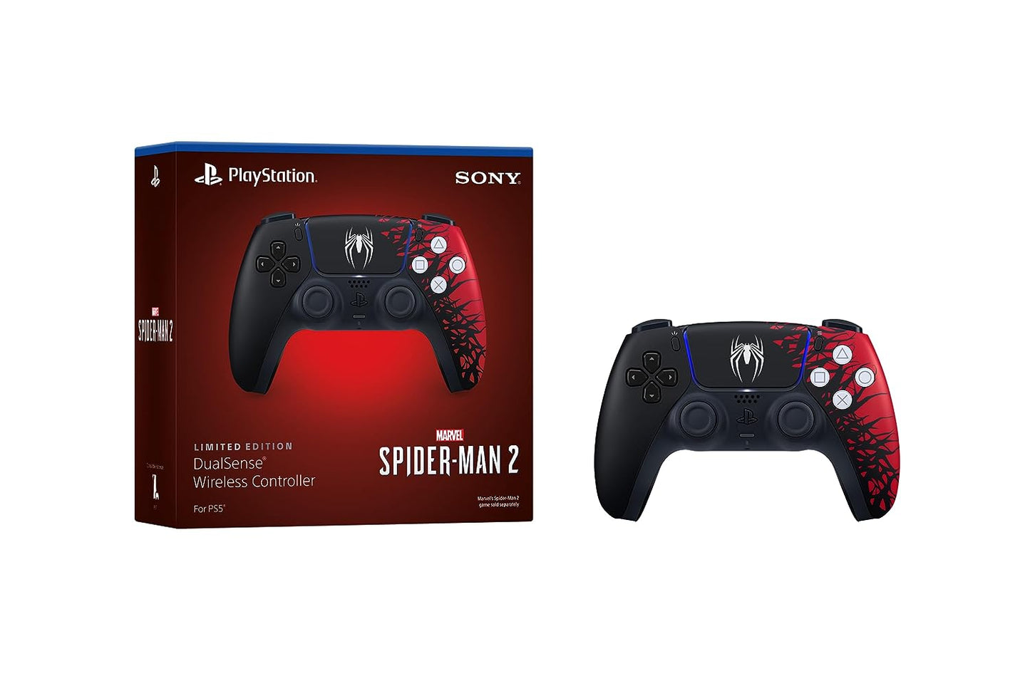 PS5 DualSense Wireless Controller – Marvel’s Spider-Man 2 Limited Edition - Games4u Pakistan