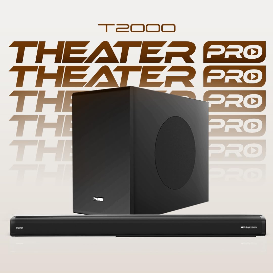 Faster Theater Pro T2000W Sound Bar Speaker