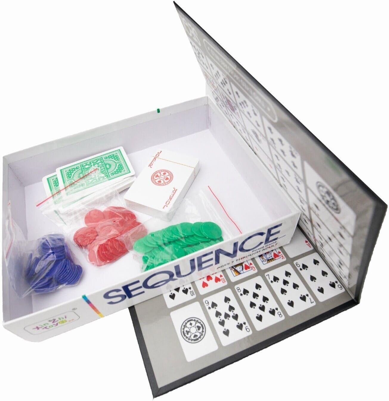 Sequence Board Game Set– Games4u Pakistan