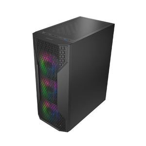 Cougar MX110 RGB Mid-Tower ATX Gaming Case - Black