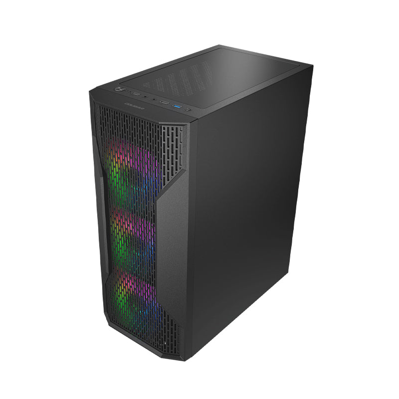 Cougar MX110 RGB Mid-Tower ATX Gaming Case - Black