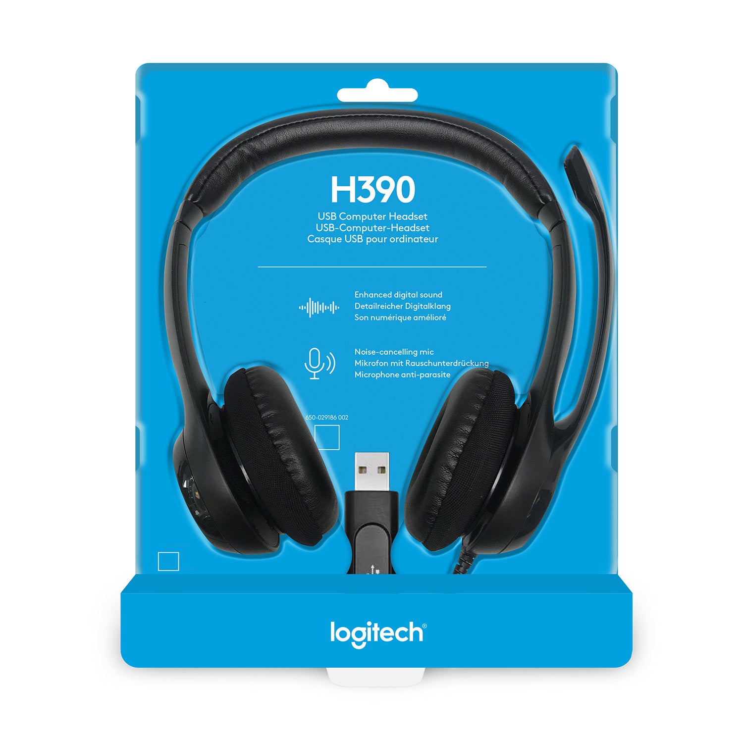 Logitech H390 USB noise-canceling Stereo Headset