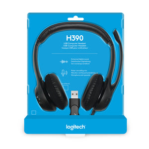 Logitech H390 USB noise-canceling Stereo Headset
