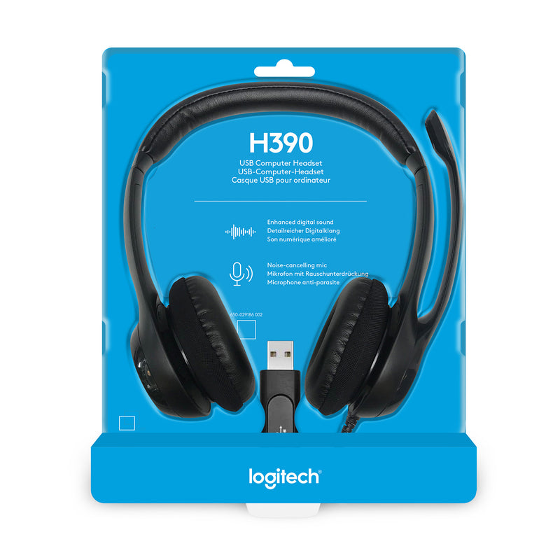 Logitech H390 USB noise-canceling Stereo Headset
