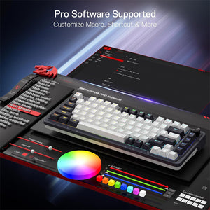 Redragon K673 PRO Wireless Gasket RGB Gaming Keyboard