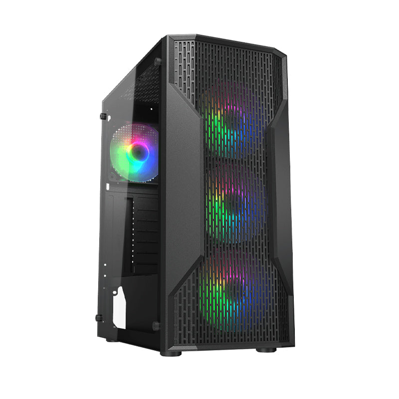 Cougar MX110 RGB Mid-Tower ATX Gaming Case - Black