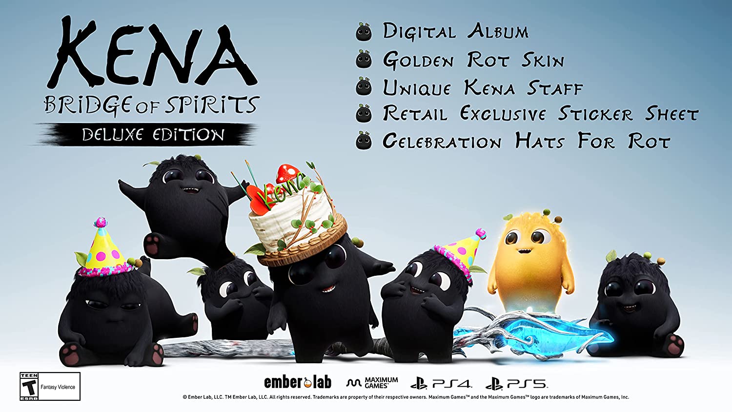 Kena Bridge of Spirits – Deluxe Edition – Ps5 Game