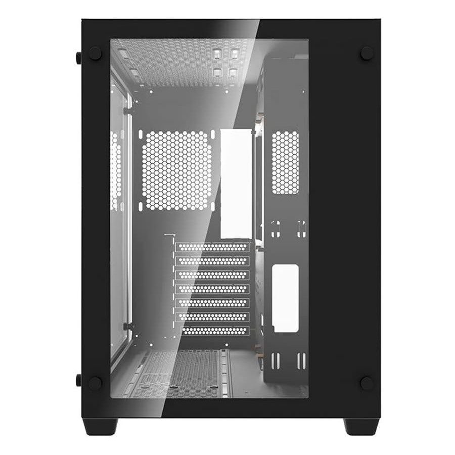 DarkFlash Aigo Tempered Glass C285 ATX Gaming Casing Black