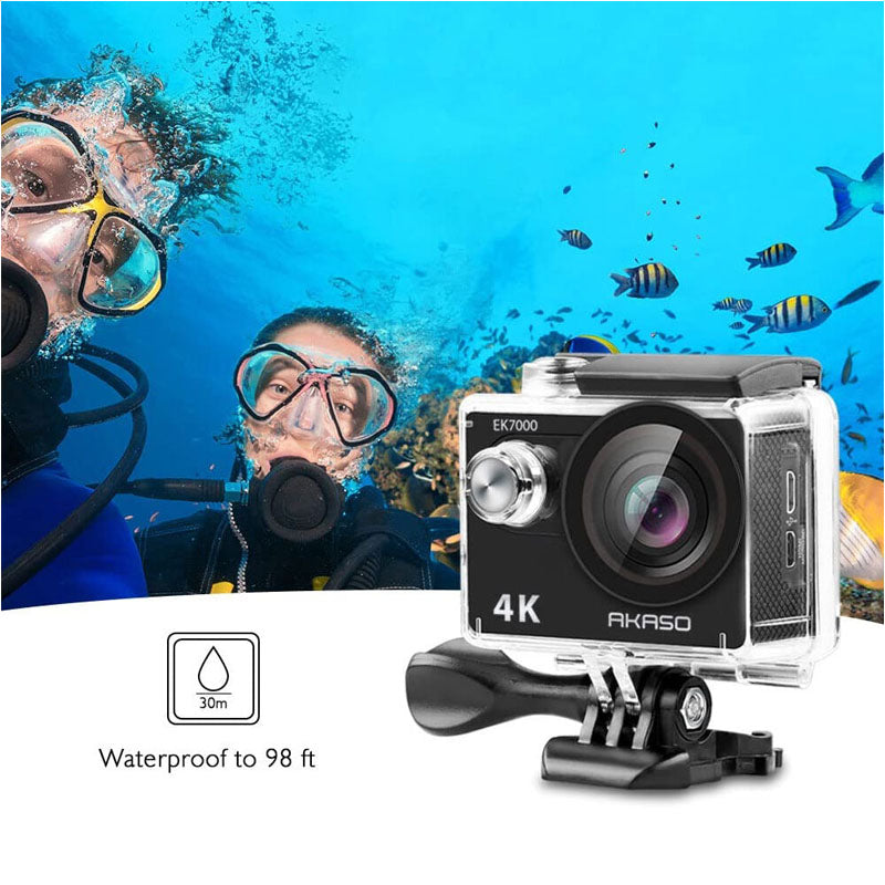 Akaso EK7000 4K 30FPS 20MP Action Camera Ultra HD Underwater Camera