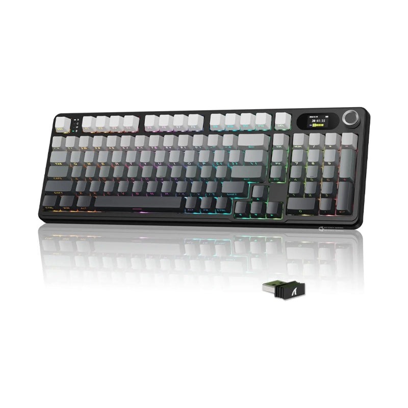 Attack Shark X98 Pro Wireless Mechanical Keyboard - Gradient Black