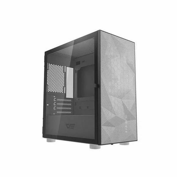 DarkFlash Aigo DLM21 MESH mATX Tower Gaming Case – White