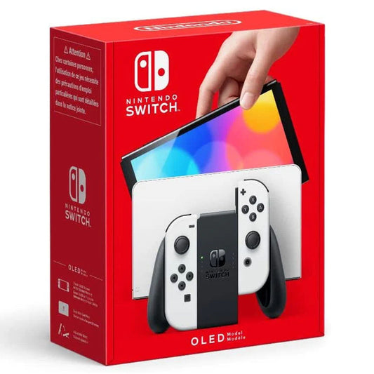 Used Nintendo Switch OLED - White - Games4u Pakistan