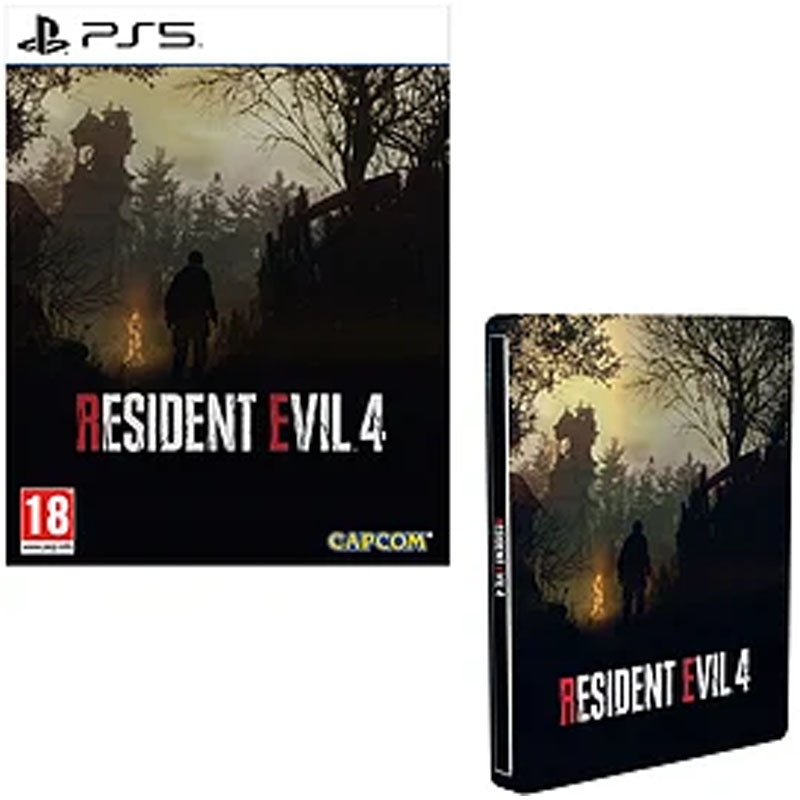 RESIDENT EVIL 4 REMAKE STEELBOOK EDITION - PS5 Game