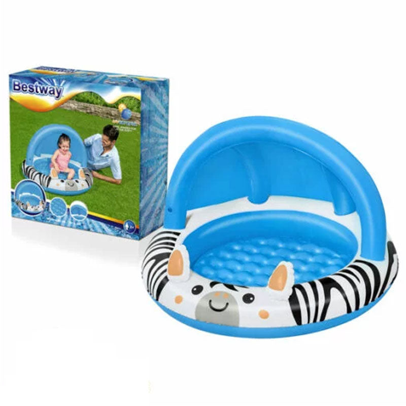 Zebra Bestway Inflatable Paddling Pool – 52559