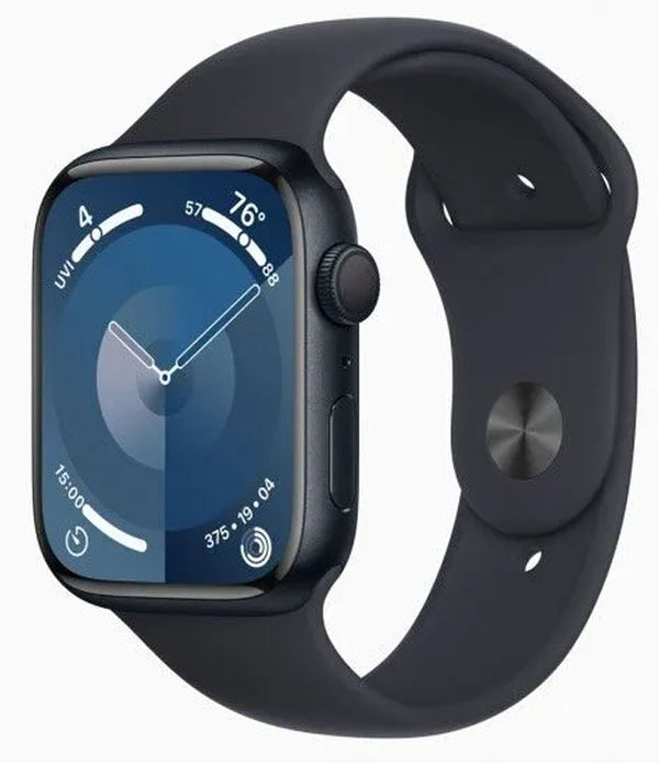 Apple Watch Series 9 45mm Midnight Aluminum Case with Midnight Sport Band - Games4u Pakistan