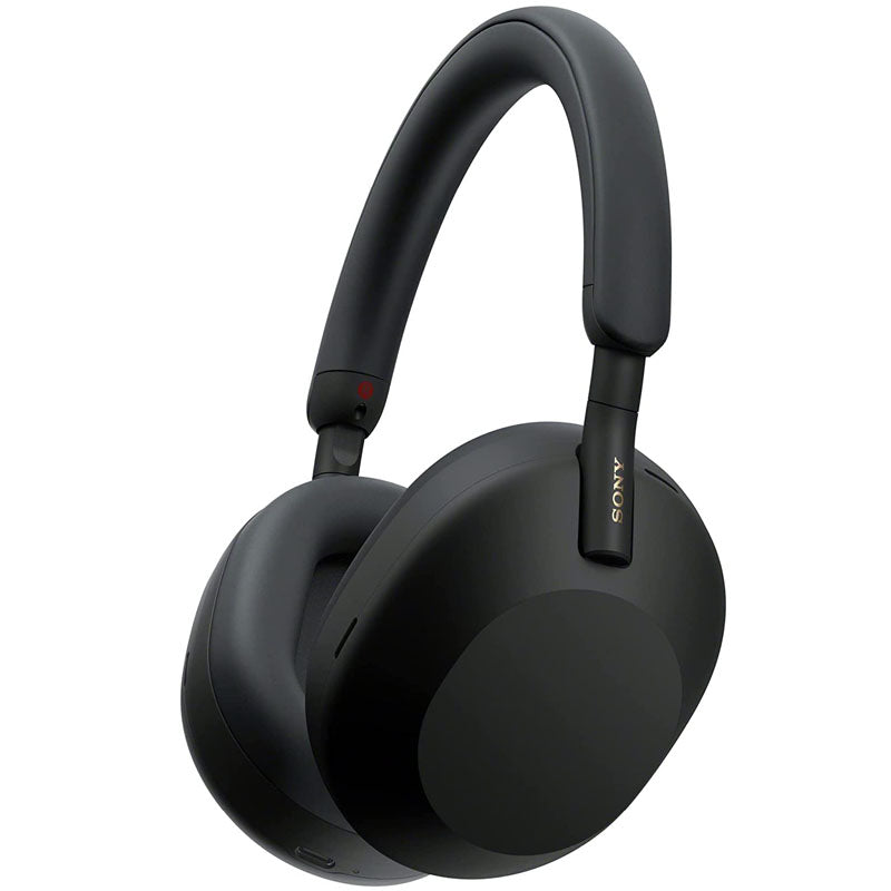 Sony WH-1000XM5 Wireless Industry Leading Headphones with Auto Noise Canceling Optimizer, Crystal Clear Hands-Free Calling, and Alexa Voice Control, Black