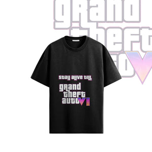 Grand Theft Auto (GTA) VI T-Shirt - Black