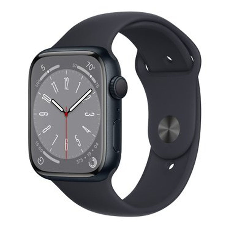 Apple Watch Series 8 – 45mm Sport Band with Aluminum Case Midnight