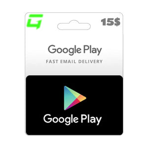 Google play $15 Gift Card - USA