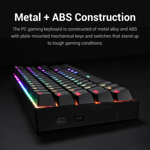 Redragon K599 KRS DEIMOS Wireless Mechanical Gaming Keyboard (Black)