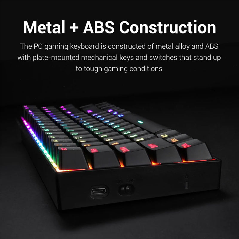 Redragon K599 KRS DEIMOS Wireless Mechanical Gaming Keyboard (Black)