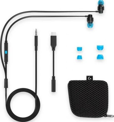 Logitech G333  USB-C and 3.5mm AUX connectivity