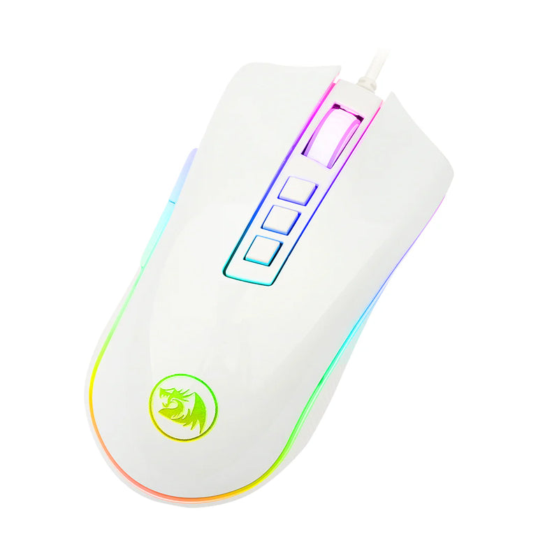 Redragon M711W COBRA RGB Gaming Mouse (White)