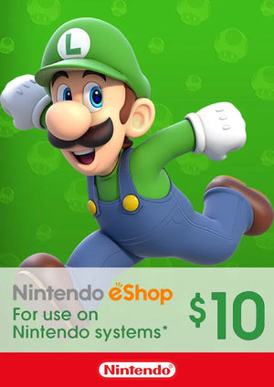 Nintendo eShop 10 USD Gift Card USA [Digital Code]