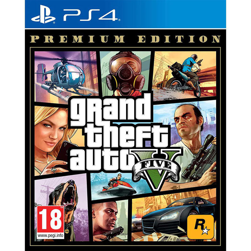 USED GTA 5: Premium Edition - PS4 Game