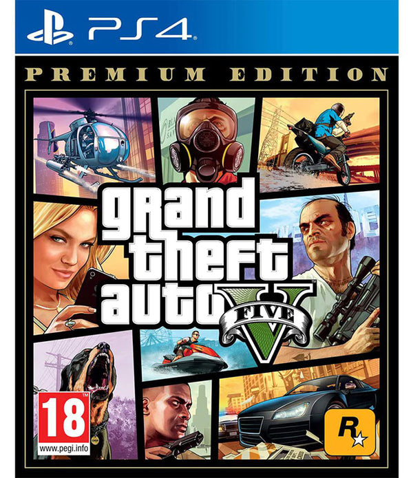 USED GTA 5: Premium Edition - PS4 Game - Games4u Pakistan