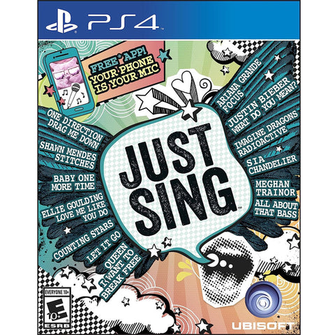 USED Just Sing - PS4 Game