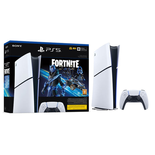 Sony PlayStation PS5 Slim Digital Console with Fortnite Cobalt Star Voucher