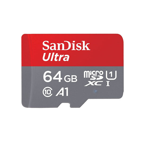 SanDisk Ultra microSD Memory Card - 64GB - 5 Years Warranty - Games4u Pakistan