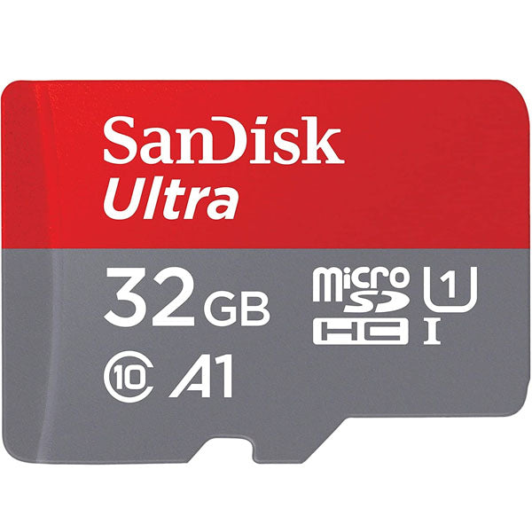 SanDisk Ultra microSD Memory Card - 32GB - 5 Years Warranty