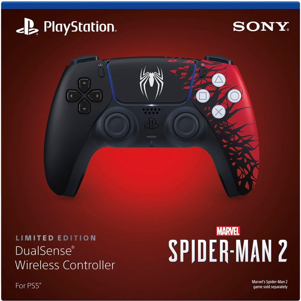 Sony PlayStation 5 – DualSense Wireless Controller – Marvel’s Spider-Man 2 Limited Edition