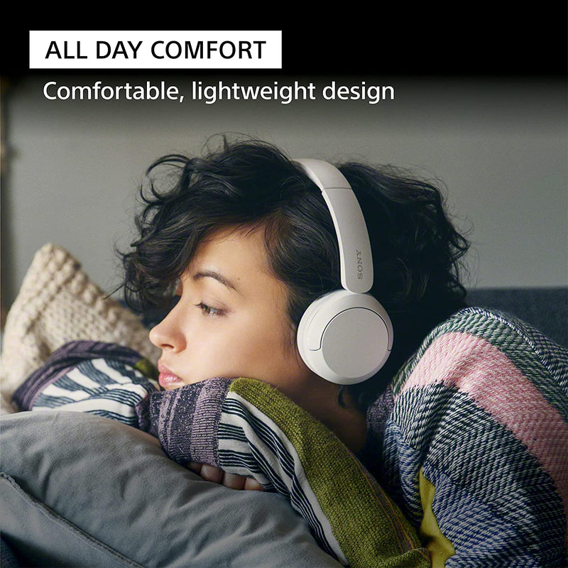 Sony WH-CH520 Wireless On Ear Headphones With Up To 50 Hours Battery Life