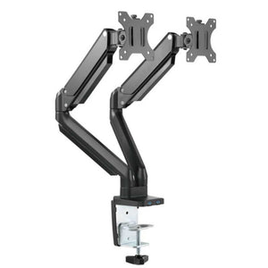 Twisted Minds Premium Dual Monitor Aluminum Gas Spring Pole Mounted Monitor Arm