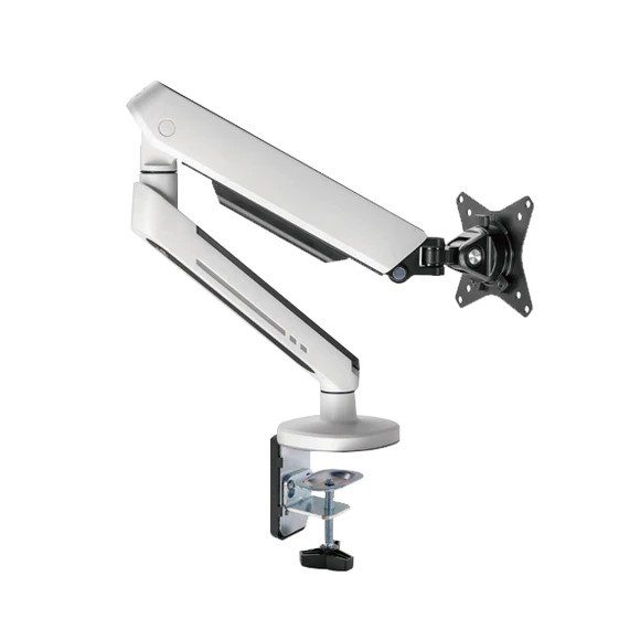 Twisted Minds Premium High-level mechanical spring Gaming Single Monitor Arm With RGB Lighting – Grey