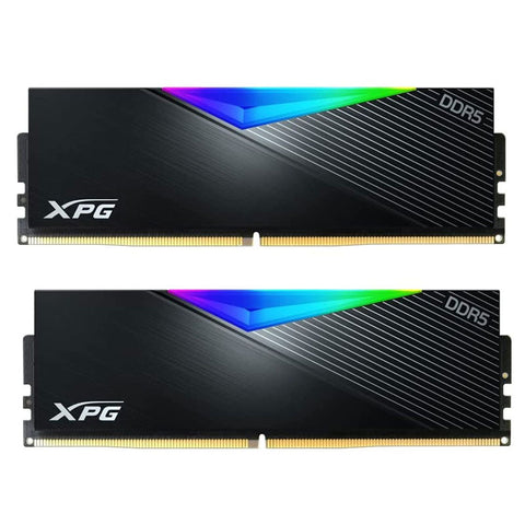 XPG Lancer 32GB (2x16GB) 5200MHz RGB DDR5 Gaming Desktop RAM
