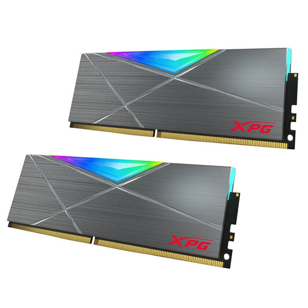 XPG Spectrix D50 32GB (16GBx2) DDR4 3200MHz RGB Gaming Desktop RAM - Games4u Pakistan